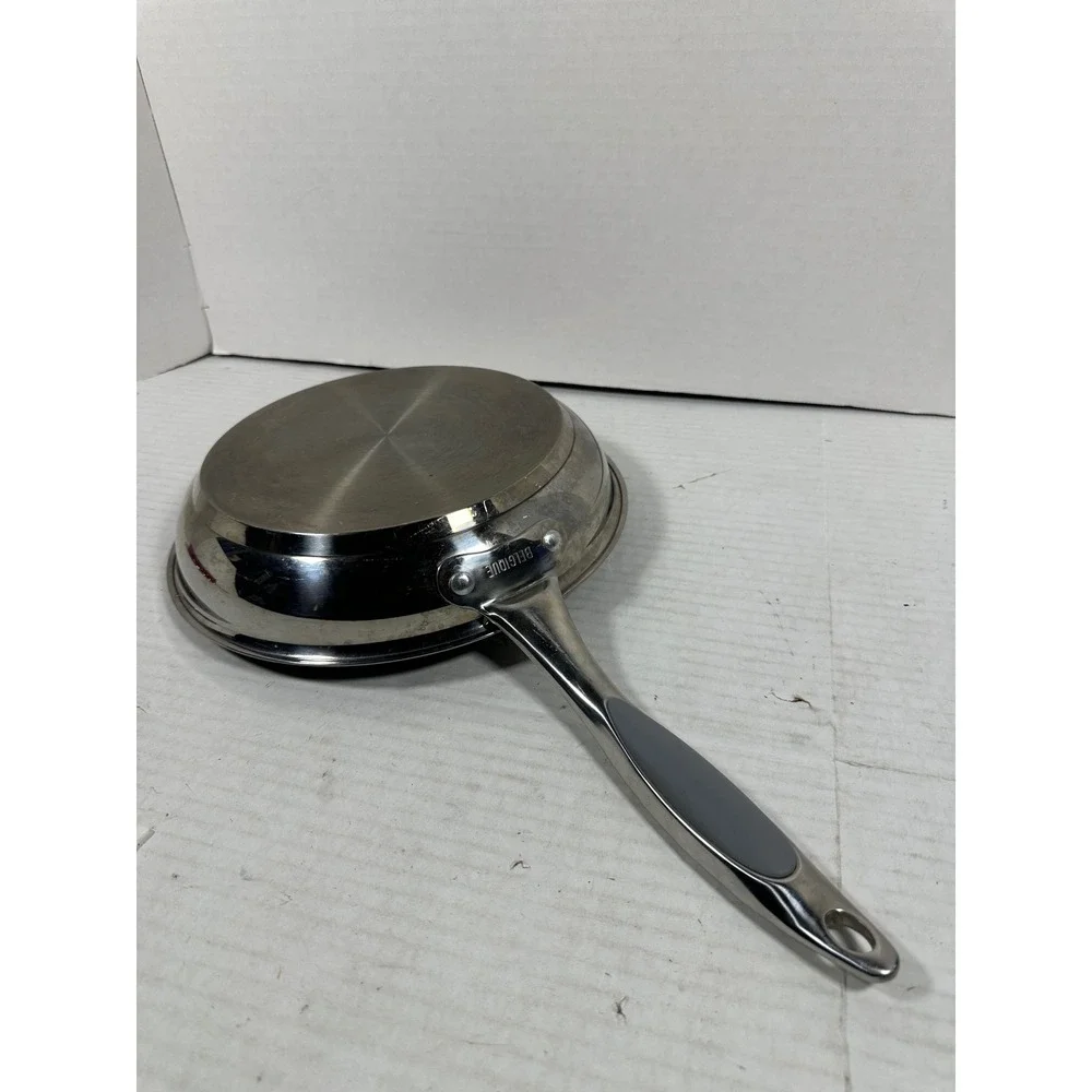 Belgique Tools of the Trade 10 Inch Stainless Steel Frying Pan Skillet 10789